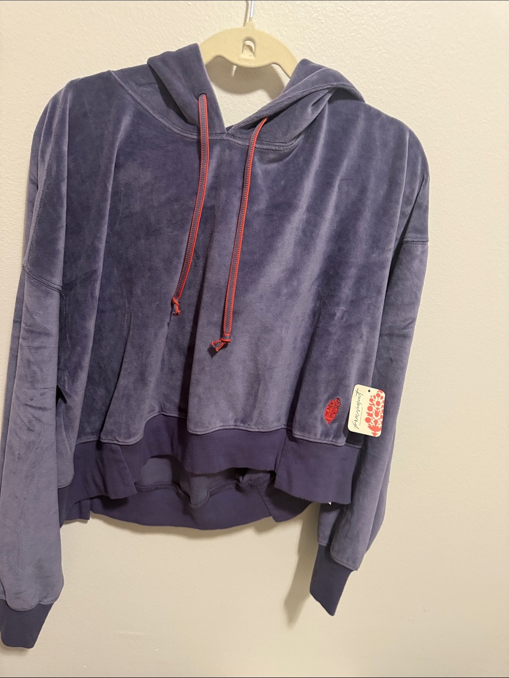 FP Movement -Plush Hooded Pullover Sweater With Sweatpants Set
